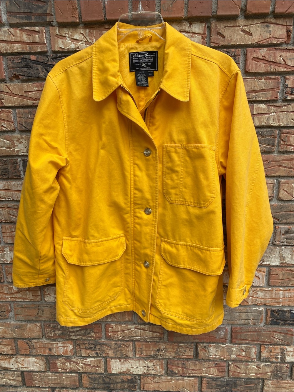 Vtg. Eddie Bauer Mustard Barn/ Utility Jacket M